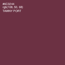 #6C3244 - Tawny Port Color Image